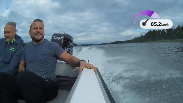 Piranha PANTHERA- max speed with four person on board. смотреть онлайн