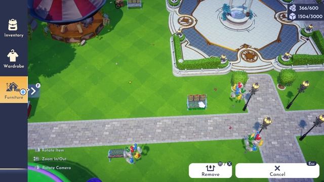 Building A Theme Park In The Plaza | Disney Dreamlight Valley Ep 43 смотреть онлайн