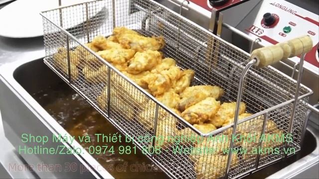 Bếp chiên nhúng điện đôi Marchef EF-83, dung tích 20L, cảm biến nhiệt độc lập смотреть онлайн