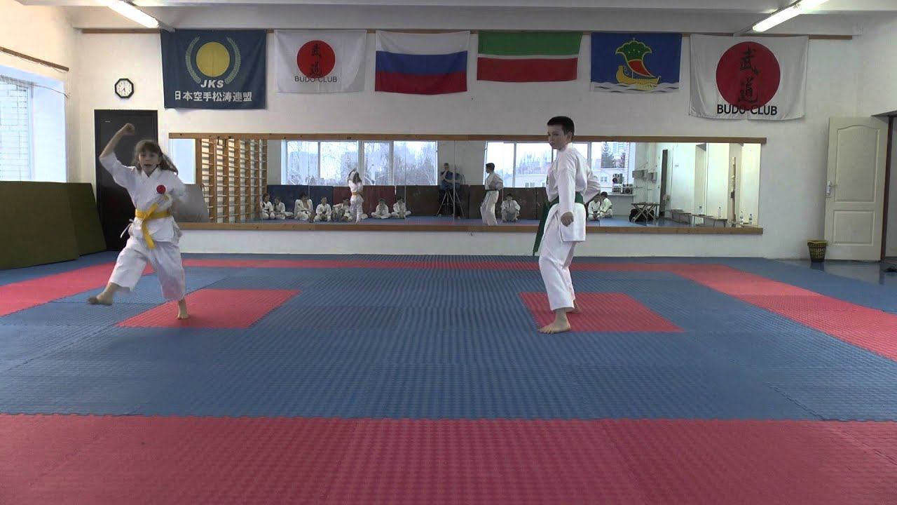 ката СК "БУДО" техника каратэ смотреть онлайн
