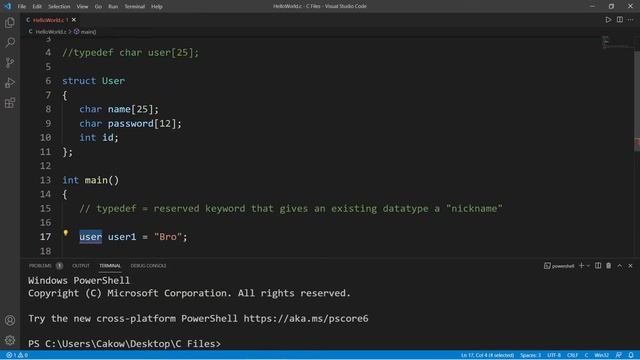 C typedef 📛 смотреть онлайн