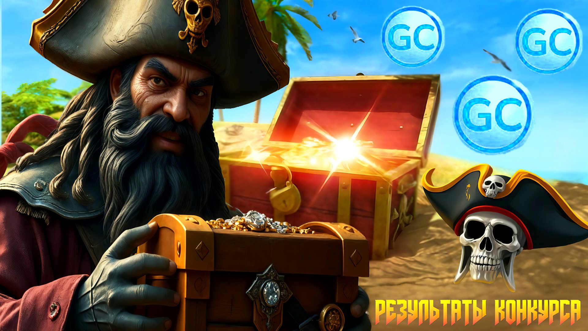 РЕЗУЛЬТАТЫ КОНКУРСА НА GC ПЛЮС ПИРАТСКИЙ КЛАД В GRAND CRIMINAL ONLINE (GCO)! смотреть онлайн