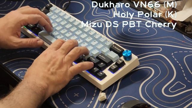 Dukharo VN66 modded Holy Polar / Polar Panda K Sound Test - Frankenswitch Friday смотреть онлайн