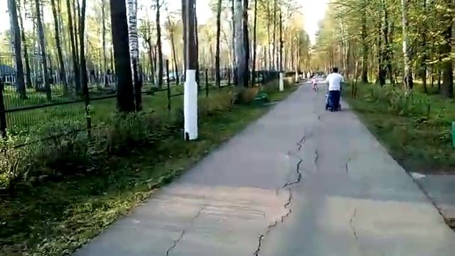 Гуляем в парке.г Ступино смотреть онлайн