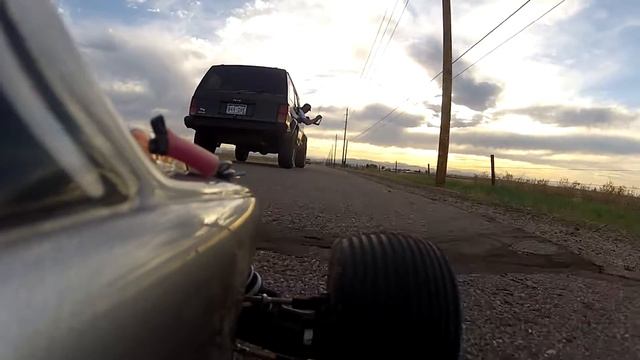 Awesome RC Chase with Camera On Board and a Jeep Crash at End смотреть онлайн
