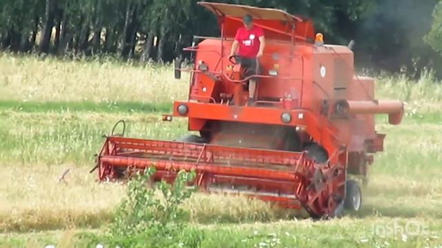 Bizon Super Z056 w doskonałym zdrowiu.Żniwa na Mazowszu. смотреть онлайн