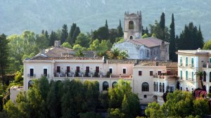 ДВОРЕЦ САН-ДОМЕНИКО с  САДАМИ San Domenico Palace TAORMINA  Отель - Музей  FOUR SEASONS   Сицилия