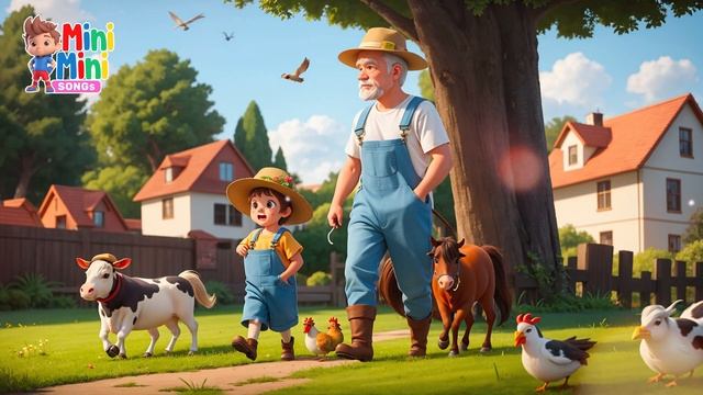 Old MacDonald Had A Farm E-I-E-I-O I | Nursery Rhymes & Kids Songs #nurseryrhymes #childrensongs