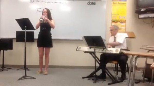 Melissa plays Legend and Frolic by Bernard Fitzgerald