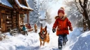 ТЫ КРУЖИСЬ, СНЕЖОК, ПОЧАЩЕ -стихи  Надежды Шубиной для детей