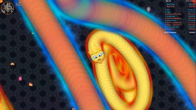 Wormate.io © Best Wormateio Team Battle Gameplay New Update Play 2017 - Wormate Hack World Record ✓