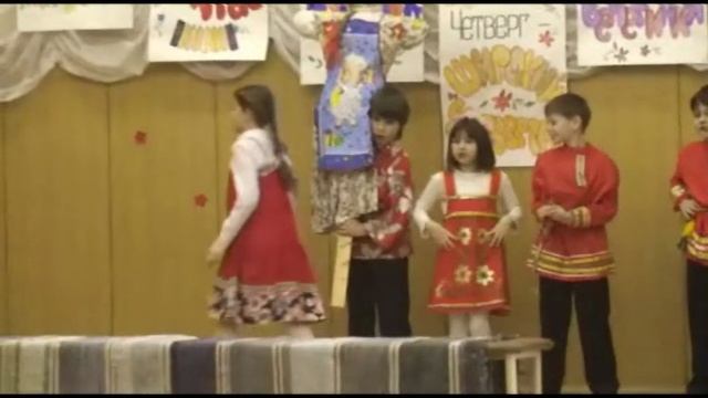 2009.02.27. Школа №1739 г. Зеленоград. Праздник Великая масленица