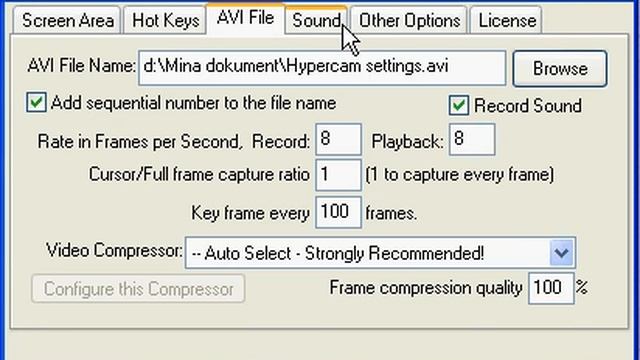 My Hypercam 2 settings - How to make quality good смотреть онлайн