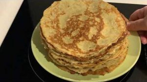 ОВСЯНЫЕ БЛИНЧИКИ С ЯБЛОКАМИ на завтрак