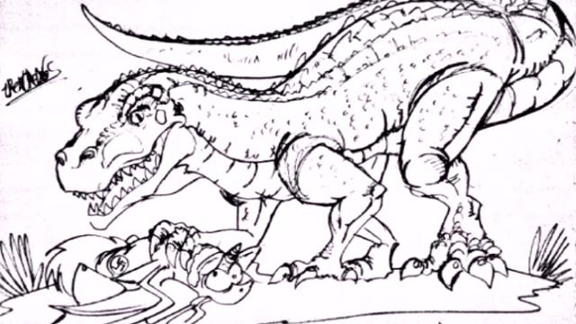 SauroSuchus vs klokateer666 aka green nazi pony смотреть онлайн