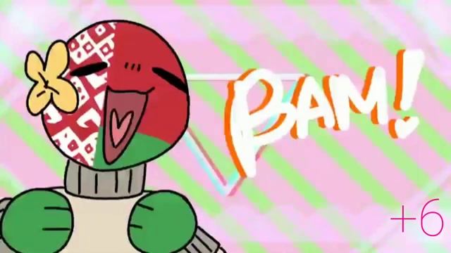 Повышение и понижение тона | BAM BAM meme animation | CountryHumans смотреть онлайн
