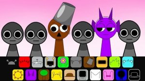 ЧЕРНЫЙ СПРУНКИ ВСЕ ИСПОРТИЛ!  Incredibox Sprunki Kiss Edition