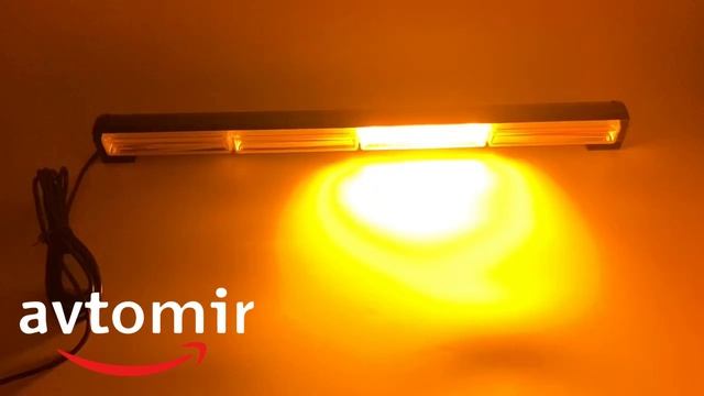 Видео обзор на автомобильный Led ДХО стробоскоп 12-24 вольта 60 см смотреть онлайн