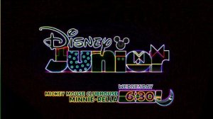Disney Junior Logo Bumper ID Ident (NEON) Compilation