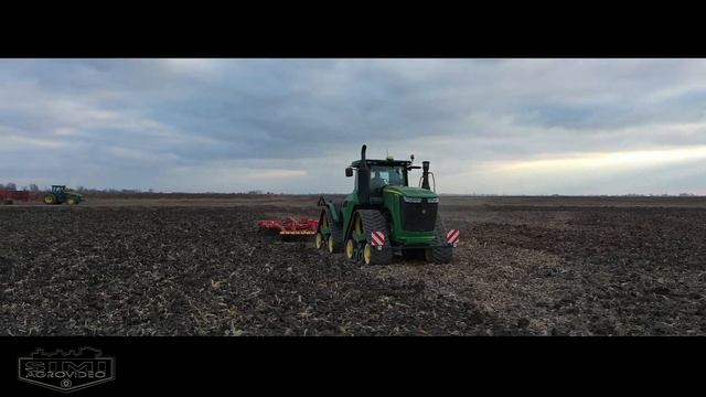 JOHN DEERE 9620 RX + Väderstad TopDown 500
