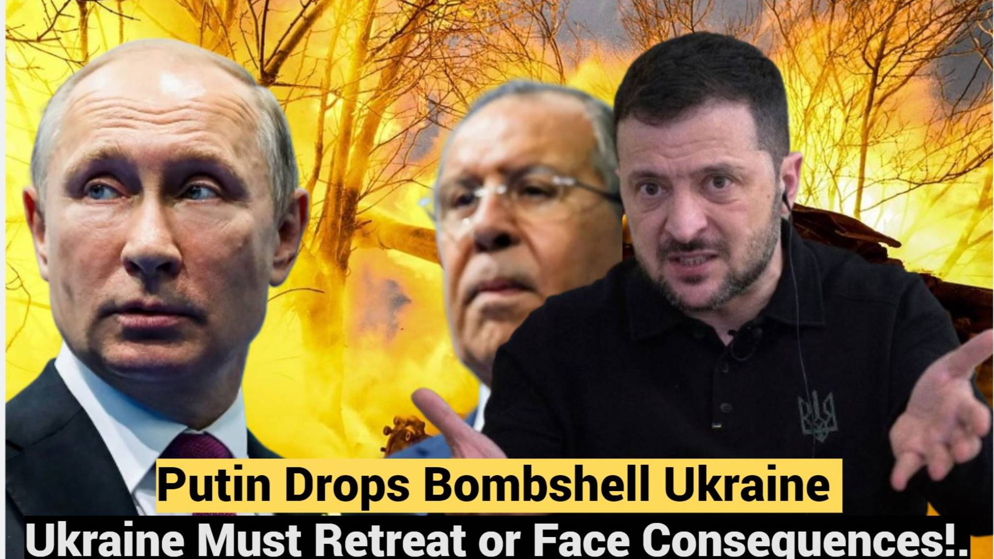 Putin Drops Bombshell Ukraine Must Retreat or Face Consequences! смотреть онлайн