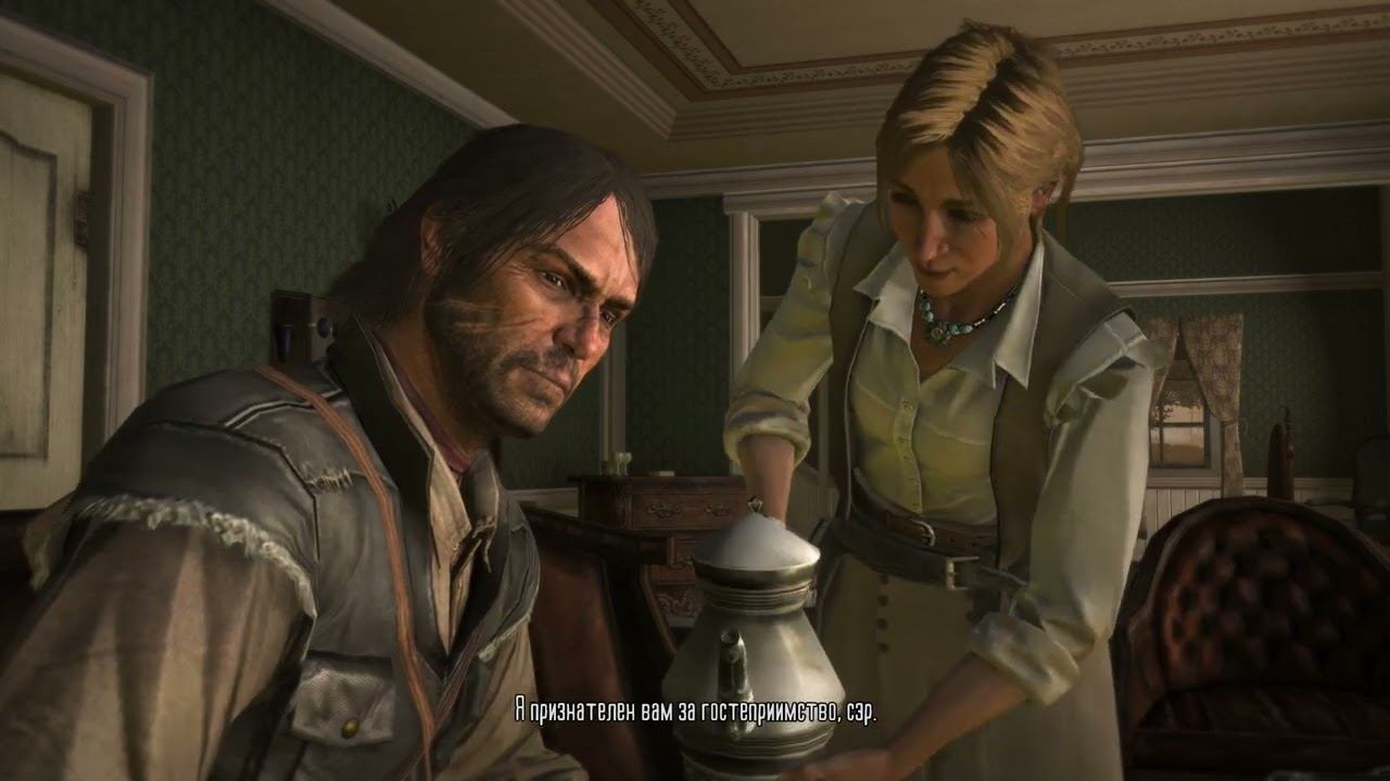 Red Dead Redemption - Гоняем лошадей.