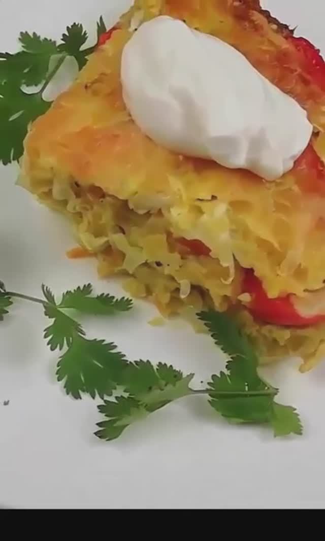👌ГЕНИАЛЬНЫЙ РЕЦЕПТ ИЗ КАПУСТЫ/УЖИН НА СКОРУЮ РУКУ👌 Все смешали и в духовку!Вкусно и полезно смотреть онлайн