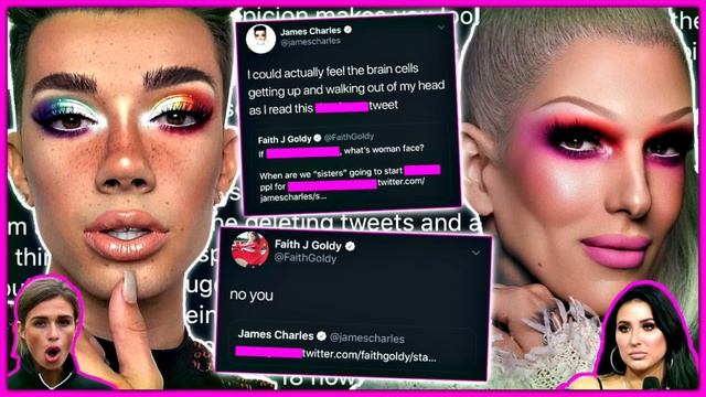 James Charles ENDS Faith Goldy, Jeffree Star DEFENDS Morphe Brush Collab смотреть онлайн