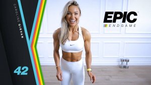 Caroline Girvan - EFFECTUAL Upper Body Workout with Dumbbells | EPIC Endgame Day 42