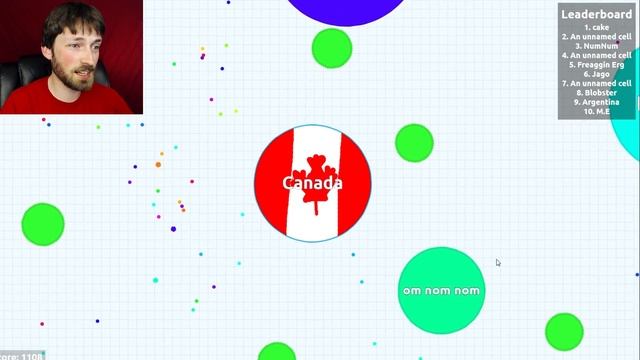 TEAM CANADA - agar.io #2 смотреть онлайн