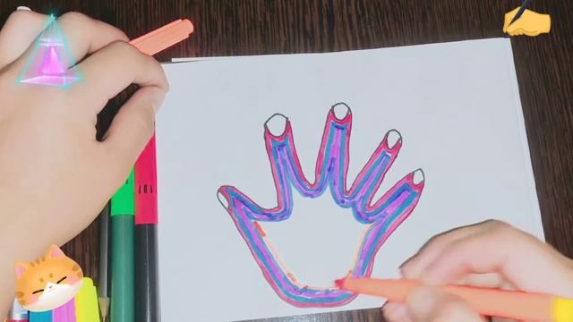 Bolalar uchun manikyur chizmasi Qo'lni chizish qanchalik oson/Қолмен сурет салу /Как нарисовать Рук смотреть онлайн