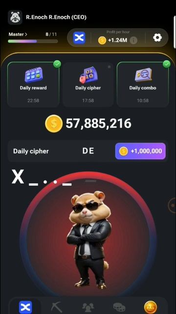 hamster kombat daily cipher July 16|🤑🤩1,000,000 🤑🤩 July 16 daily cipher code смотреть онлайн