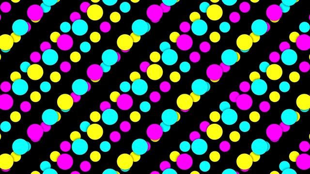 Circles Neon colors - Video Motion Background смотреть онлайн