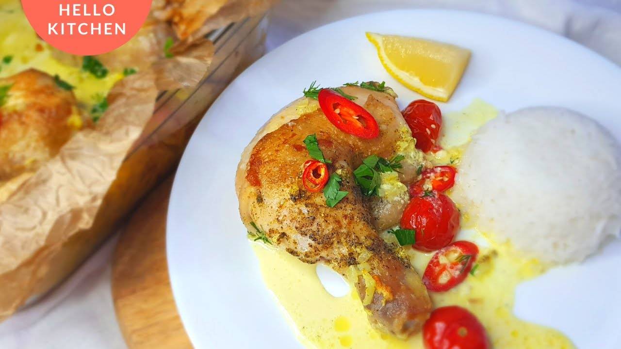 Чкмерули из курицы | Рецепт Шкмерули | Грузинская кухня смотреть онлайн