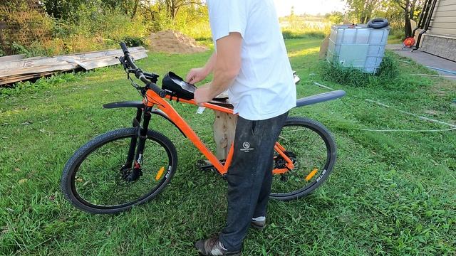 Установка крыльев  на велосипед Welt Ranger 2.0 29