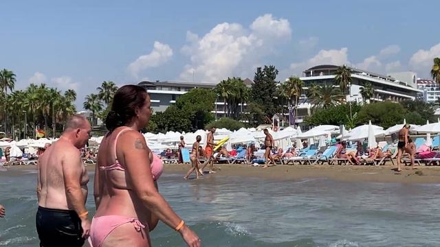 Der Strand von Side Kumköy #side #antalya #türkei смотреть онлайн