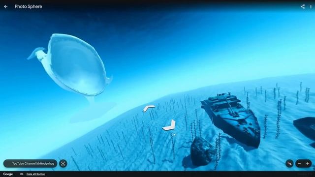 Megalodon VS Bloop in Real Life on Google Earth! Who Would Win? смотреть онлайн