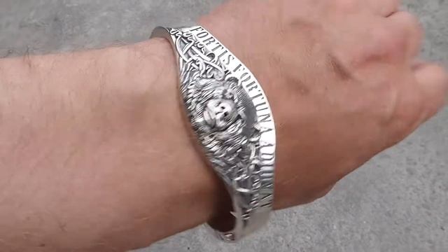 Серебряный браслет Медведь Серебро 925 (01.08) смотреть онлайн