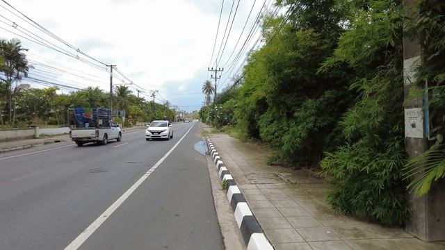 4K Walk in Bang Po Koh Samui 2021 - Virtual walking tour | Streets of Thailand 2021 смотреть онлайн