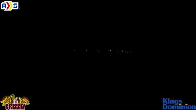 Grizzly At Night In 4K | Front Row | Kings Dominion | 2018 | смотреть онлайн