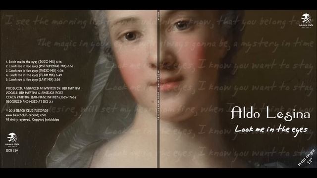 Aldo Lesina Look me in the eyes (Plain Mix) (BCR 729) (New Italo Disco) смотреть онлайн