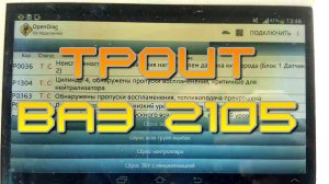 Троит ВАЗ 2105