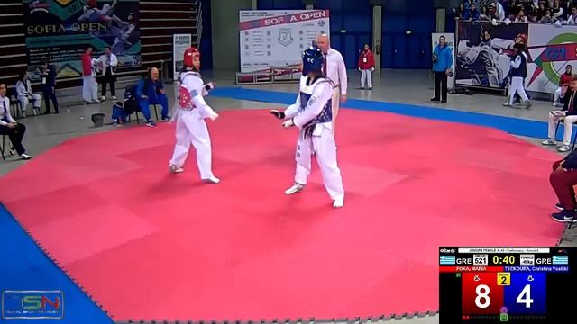 521 TSEKOURA, Christina Vasiliki, GRE vs FOKA, MARIA, GRE 12 18 смотреть онлайн