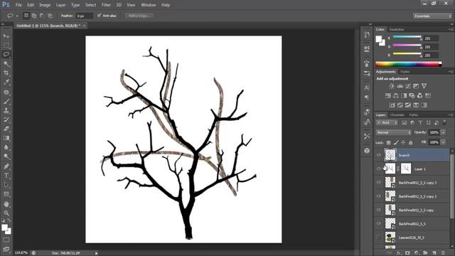 Autodesk Maya 2013 Tutorial - Tree Modeling and Texturing Part 2 смотреть онлайн