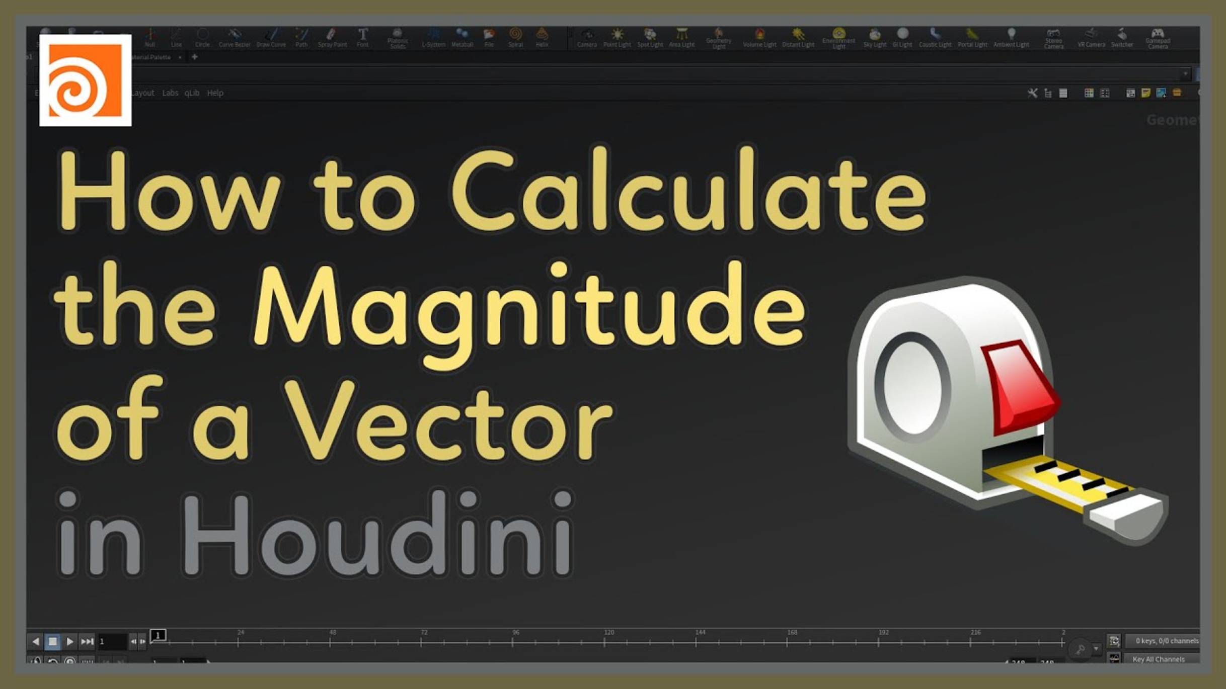 58 How to Calculate the Magnitude of a Vector in Houdini смотреть онлайн