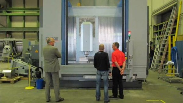 Big Mill 2000 Chiron verspaant staal 60 met 1700 cm³/min