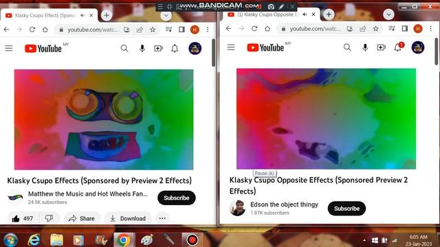 Klasky Csupo Original Effects VS Opposite Effects Sponsored By Preview 2 Effects