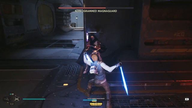 Star Wars Jedi: Survivor Cal vs Reprogrammed Magnaguard - Jedi Grand Master Difficulty смотреть онлайн