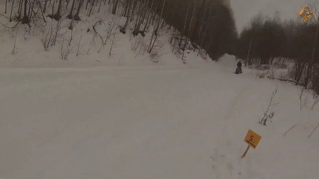Тобольск. ПОКАТУШКИ С ДЕТЬМИ на мотособаке. Центробежное сцепление Техномастер