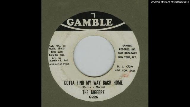 Jaggerz, The - Gotta' Find My Way Back Home - 1968 смотреть онлайн